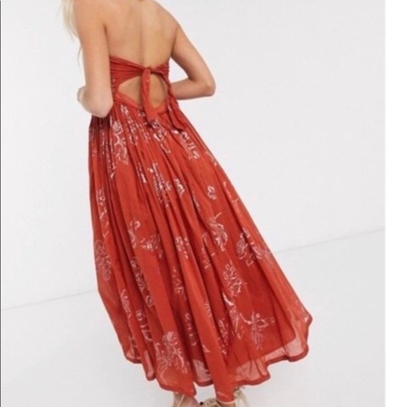 STRAPLESS BACKTIED BAJA BABE DRESS - Picture 2 of 5